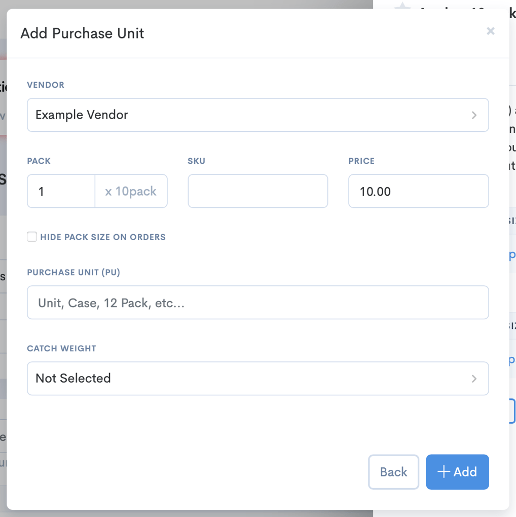ADDING ITEMS