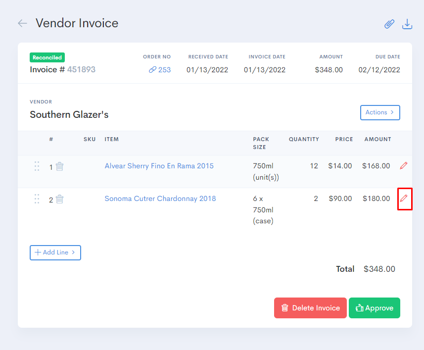 CREATING AN INVOICE FROM AN ORDER