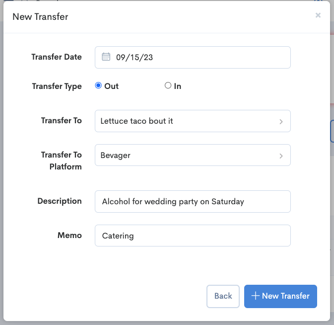 TRANSFERS